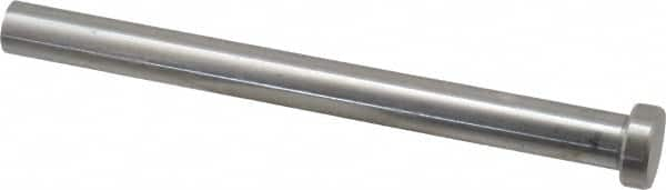 Gibraltar - 1/2" Pin Diam, 3/4" Head Diam x 1/4" Head Height, 6" OAL, Soft Core Pin - Steel, 5-3/4" Pin Length - Benchmark Tooling