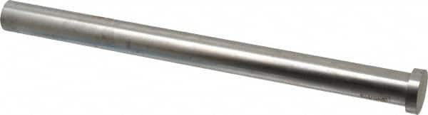 Gibraltar - 3/4" Pin Diam, 1" Head Diam x 1/4" Head Height, 10" OAL, Soft Core Pin - Steel, 9-3/4" Pin Length - Benchmark Tooling