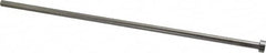 Gibraltar - 1/4" Pin Diam, 7/16" Head Diam x 3/16" Head Height, 10" OAL, Hard Core Pin - Steel, 9-13/16" Pin Length - Benchmark Tooling