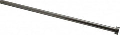 Gibraltar - 11/32" Pin Diam, 9/16" Head Diam x 1/4" Head Height, 10" OAL, Hard Core Pin - Steel, 9-3/4" Pin Length - Benchmark Tooling