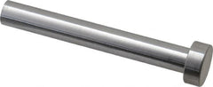 Gibraltar - 3/8" Pin Diam, 5/8" Head Diam x 1/4" Head Height, 3" OAL, Hard Core Pin - Steel, 2-3/4" Pin Length - Benchmark Tooling