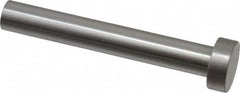 Gibraltar - 13/32" Pin Diam, 11/16" Head Diam x 1/4" Head Height, 3" OAL, Hard Core Pin - Steel, 2-3/4" Pin Length - Benchmark Tooling