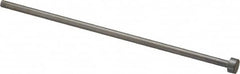 Gibraltar - 3mm Pin Diam, 6mm Head Diam x 3mm Head Height, 100mm OAL, Straight Ejector Pin - Steel, 97mm Pin Length - Benchmark Tooling