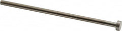 Gibraltar - 4mm Pin Diam, 8mm Head Diam x 3mm Head Height, 100mm OAL, Straight Ejector Pin - Steel, 97mm Pin Length - Benchmark Tooling