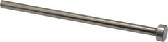 Gibraltar - 6mm Pin Diam, 12mm Head Diam x 5mm Head Height, 125mm OAL, Straight Ejector Pin - Steel, 120mm Pin Length - Benchmark Tooling