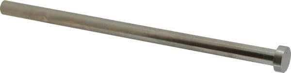 Gibraltar - 10mm Pin Diam, 16mm Head Diam x 5mm Head Height, 200mm OAL, Straight Ejector Pin - Steel, 195mm Pin Length - Benchmark Tooling