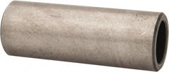 Made in USA - 0.635" ID x 0.8752" OD, Die & Mold Tubular Dowel - 2-3/8" OAL, Carbon Steel - Benchmark Tooling