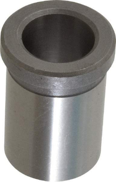 Gibraltar - 5/8" ID x 1-3/8" OAL, Steel, Die & Mold Shoulder Bushing - 7/8" Bottom OD, 1" Top OD - Benchmark Tooling