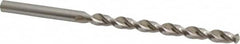 Accupro - 23/64", 130° Point, Parabolic Flute, Vanadium High Speed Steel Taper Length Drill Bit - Bright Finish, 4-17/32" Flute Length, 6-7/8" OAL - Benchmark Tooling