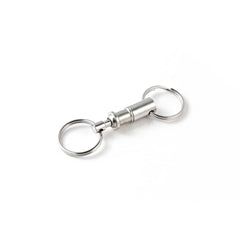 Key-Bak - Key Control; Type: Key Chain ; Number of Keys: 15 ; Color: Chrome ; Width (Inch): 3/4 - Exact Industrial Supply