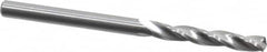 Guhring - 3.3mm 150° Solid Carbide Jobber Drill - Bright Finish, Right Hand Cut, Spiral Flute, Straight Shank, 49mm OAL, Standard Point - Benchmark Tooling