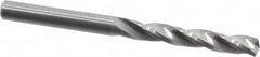 Guhring - 4.9mm 150° Solid Carbide Jobber Drill - Bright Finish, Right Hand Cut, Spiral Flute, Straight Shank, 62mm OAL, Standard Point - Benchmark Tooling