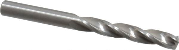 Guhring - 5.9mm 150° Solid Carbide Jobber Drill - Bright Finish, Right Hand Cut, Spiral Flute, Straight Shank, 66mm OAL, Standard Point - Benchmark Tooling