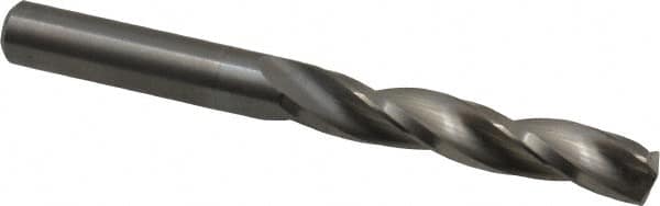 Guhring - 7.8mm 150° Solid Carbide Jobber Drill - Bright Finish, Right Hand Cut, Spiral Flute, Straight Shank, 79mm OAL, Standard Point - Benchmark Tooling