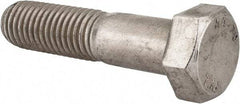 Value Collection - M18x2.50mm Metric Coarse, 75mm Length Under Head Hex Head Cap Screw - Partially Threaded, Grade 316 & Austenitic A4 Stainless Steel, Uncoated, 27mm Hex - Benchmark Tooling