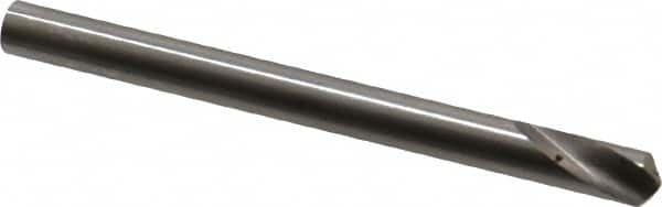 Guhring - 5mm Body Diam, 120°, 62mm OAL, High Speed Steel Spotting Drill - Benchmark Tooling