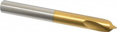 Guhring - 10mm Body Diam, 90°, 89mm OAL, High Speed Steel Spotting Drill - Benchmark Tooling