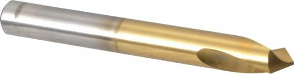 Guhring - 10mm Body Diam, 120°, 89mm OAL, High Speed Steel Spotting Drill - Benchmark Tooling