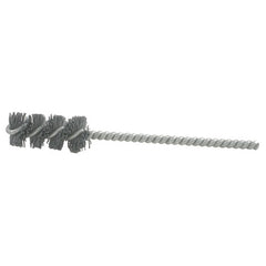 0.250″ × 320 Grit Aluminum Oxide - Bottoming Hole Deburring - Miniature Brush - Benchmark Tooling