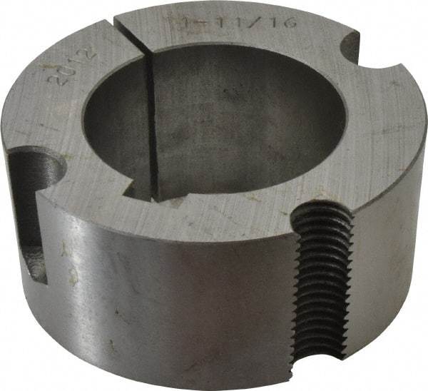 Browning - 1-11/16" Bore, 7/16 x 7/8 Thread, Tapered Lock Sprocket Bushing - Benchmark Tooling