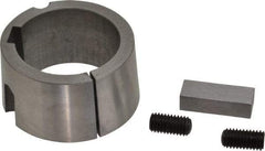 Browning - 2-7/16" Bore, 1/2 x 1 Thread, Tapered Lock Sprocket Bushing - Benchmark Tooling