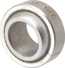 SKF - 10mm Bore Diam, 1,946 Lb Dynamic Capacity, Spherical Plain Bearing - 4,860 Lb Static Load Capacity - Benchmark Tooling