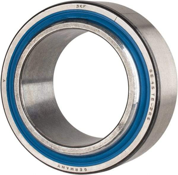 SKF - 45mm Bore Diam, 40,500 Lb Dynamic Capacity, Spherical Plain Bearing - 81,000 Lb Static Load Capacity - Benchmark Tooling