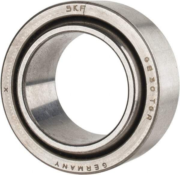 SKF - 30mm Bore Diam, 19,798 Lb Dynamic Capacity, Spherical Plain Bearing - 39,595 Lb Static Load Capacity - Benchmark Tooling