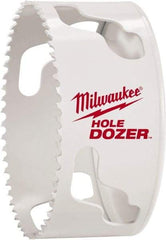 Milwaukee Tool - 6" Diam, 1-1/2" Cutting Depth, Hole Saw - Bi-Metal Saw, Toothed Edge - Benchmark Tooling