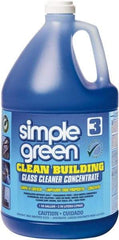 Simple Green - 1 Gal Bottle Unscented Glass Cleaner - Concentrated, Use on Glass Surfaces - Benchmark Tooling