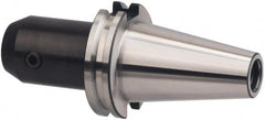 Interstate - CAT50 Taper Shank 7/16" Hole End Mill Holder/Adapter - 1-1/2" Nose Diam, 4" Projection - Exact Industrial Supply