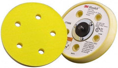 3M - 5" Diam Hook & Loop Disc Backing Pad - Soft Density, 12,000 RPM - Benchmark Tooling