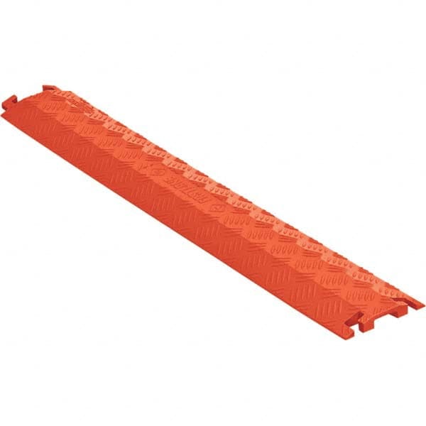 Checkers - On Floor Cable Covers Cover Material: Polyurethane Number of Channels: 1-1/2 - Benchmark Tooling