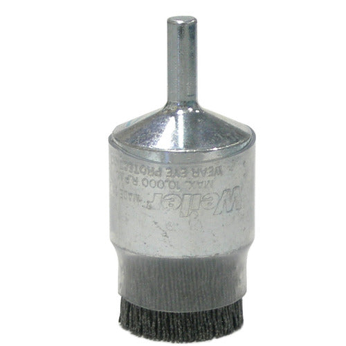 Burr-Rx 1″ Coated-Cup End Brush, .026/120CG Crimped Fill - Benchmark Tooling