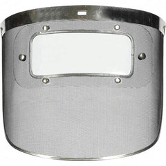 Face Shield Windows & Screens: Face Shield Window, Clear, 9″ High, 0.08″ Thick 3M Headgear, ANSI Z87.1