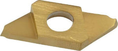 NTK - CTP FRK ZM3 Grade, 0.0591" Cutting Width, Carbide Cutoff Insert - 16° Right Hand Lead Angle, 0.002" Cnr Rad, TiN Coated - Benchmark Tooling