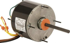 US Motors - 1/2 hp, TEAO Enclosure, Auto Thermal Protection, 1,075 RPM, 208-230 Volt, 60 Hz, Industrial Electric AC/DC Motor - Size 48 Frame, Hub Mount, 1 Speed, Ball Bearings, 5.1-5.8 Full Load Amps, B Class Insulation, CCW Lead End - Benchmark Tooling