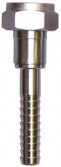 SuperKlean - FGHT x 1/2" Hose Barb, FGHT x Hose Barb Swivel - Stainless Steel - Benchmark Tooling