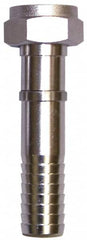 SuperKlean - FGHT x 3/4" Hose Barb, FGHT x Hose Barb Swivel - Stainless Steel - Benchmark Tooling
