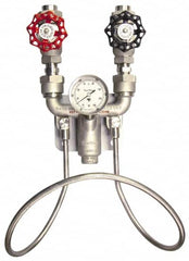 SuperKlean - 150 Max psi, Stainless Steel Water Mixing Valve & Unit - FNPT End Connections - Benchmark Tooling