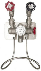 SuperKlean - 150 Max psi, Stainless Steel Water Mixing Valve & Unit - FNPT End Connections - Benchmark Tooling