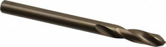 Cleveland - 5.10032mm 135° Spiral Flute Cobalt Screw Machine Drill Bit - Benchmark Tooling