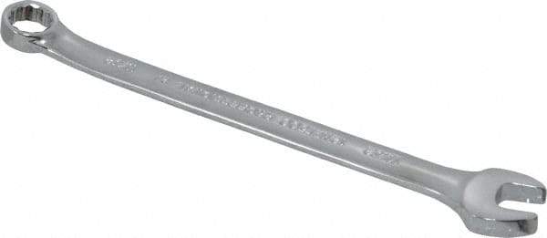 Proto - 11/32" 12 Point Offset Combination Wrench - 15° Offset Angle, 5-5/8" OAL, Steel, Chrome Finish - Benchmark Tooling