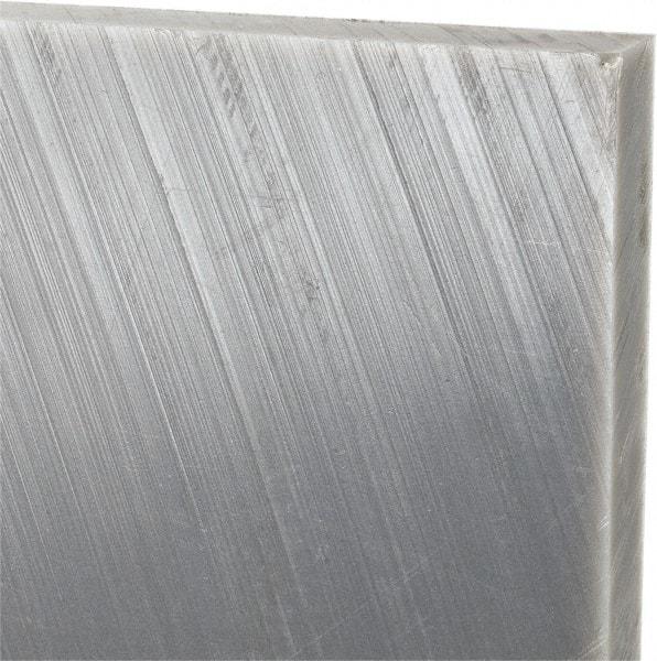 Made in USA - 3/8" Thick x 12" Wide x 1' Long, Polyethylene (UHMW) Sheet - Black, Oil-Filled Grade - Benchmark Tooling