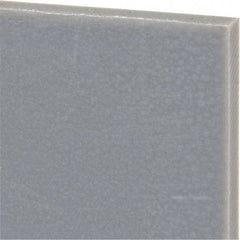 Made in USA - 1/4" Thick x 12" Wide x 2' Long, Polyethylene (UHMW) Sheet - Black, Oil-Filled Grade - Benchmark Tooling