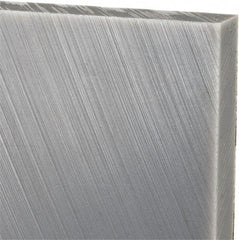 Made in USA - 1/2" Thick x 12" Wide x 2' Long, Polyethylene (UHMW) Sheet - Black, Oil-Filled Grade - Benchmark Tooling