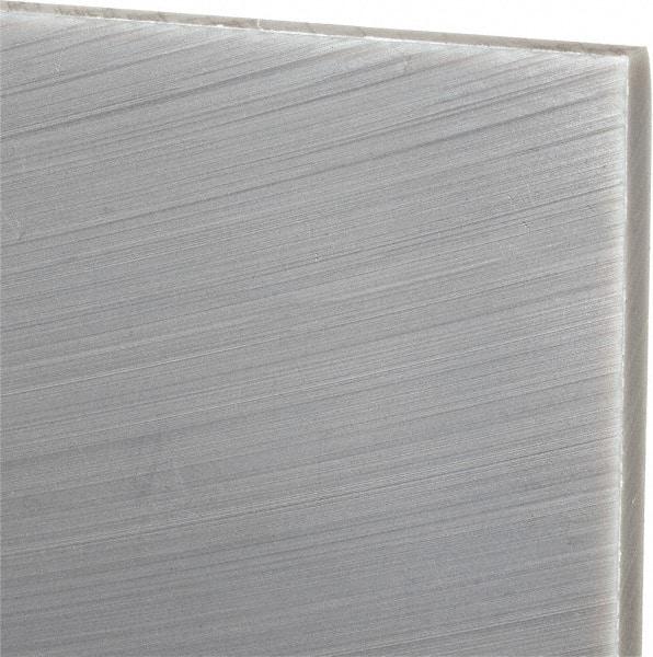 Made in USA - 1/4" Thick x 12" Wide x 3' Long, Polyethylene (UHMW) Sheet - Black, Oil-Filled Grade - Benchmark Tooling