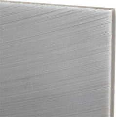 Made in USA - 1/4" Thick x 12" Wide x 3' Long, Polyethylene (UHMW) Sheet - Black, Oil-Filled Grade - Benchmark Tooling