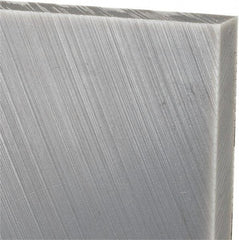 Made in USA - 1/2" Thick x 24" Wide x 2' Long, Polyethylene (UHMW) Sheet - Black, Oil-Filled Grade - Benchmark Tooling