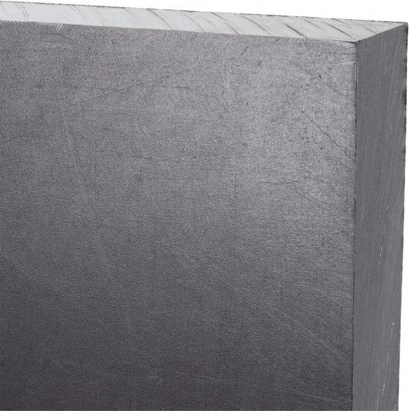 Made in USA - 3/4" Thick x 12" Wide x 3' Long, Polyethylene (UHMW) Sheet - Black, Antistatic Grade - Benchmark Tooling